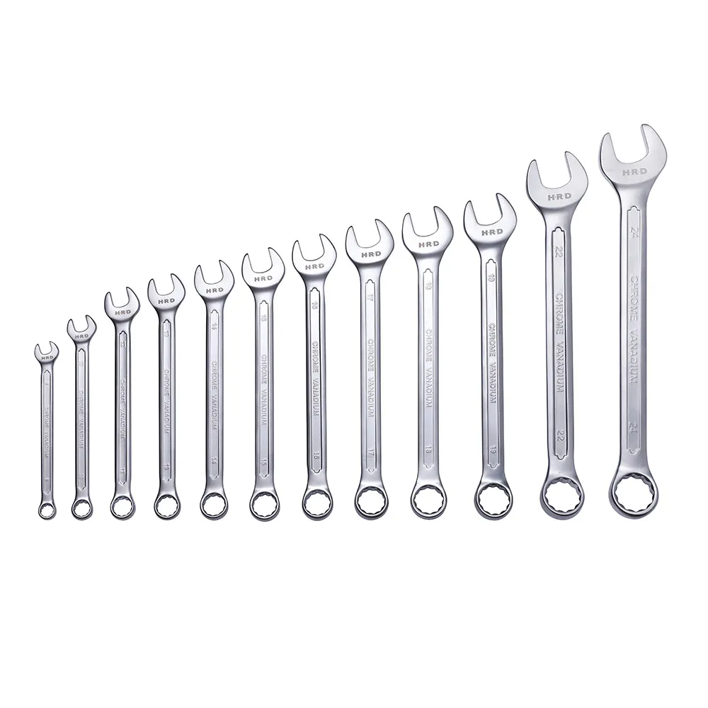 HRD 12 Piece 8-24mm Ring & Open End Spanner Set HCSSM12