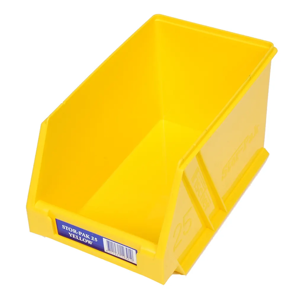 FISCHER 100 x 170 x 85mm STOR-PAK 10 Yellow Storage Bin 1H-061Y