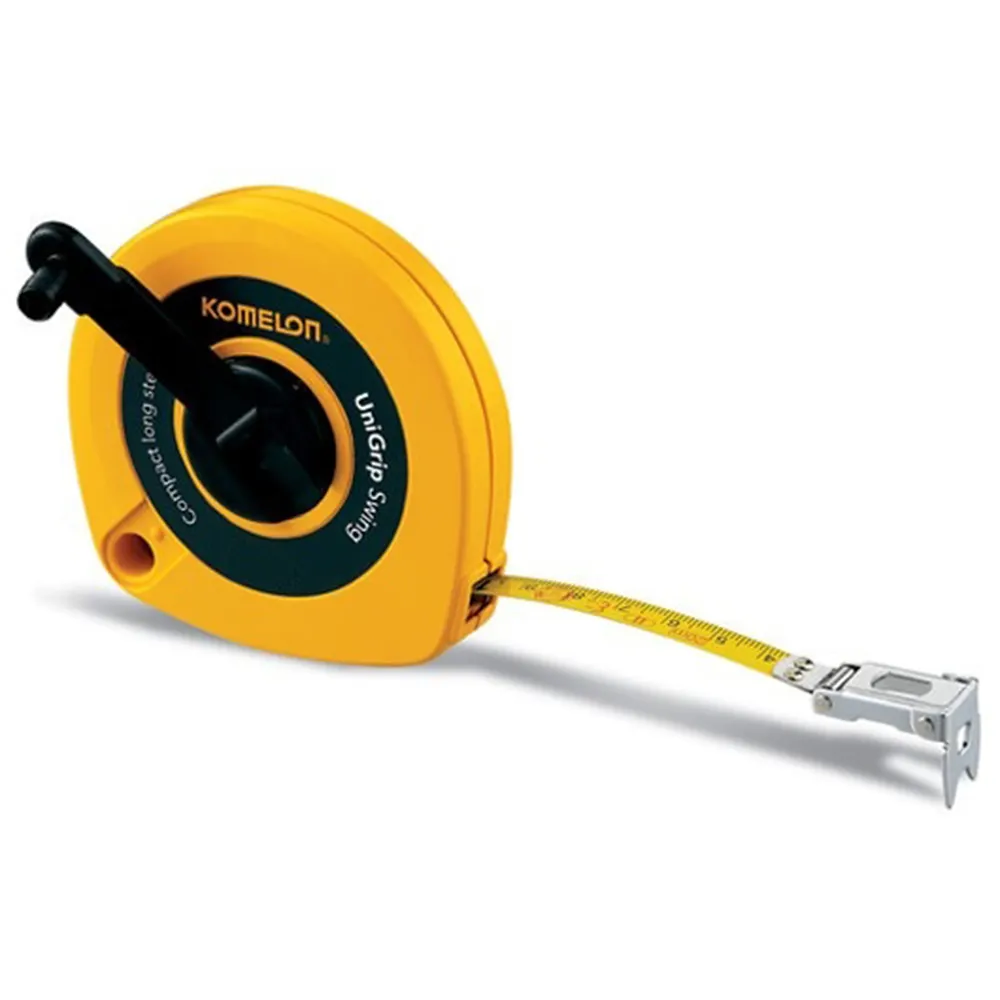 KOMELON UniGrip Swing Long Steel Tape Measure 10m LUG10E