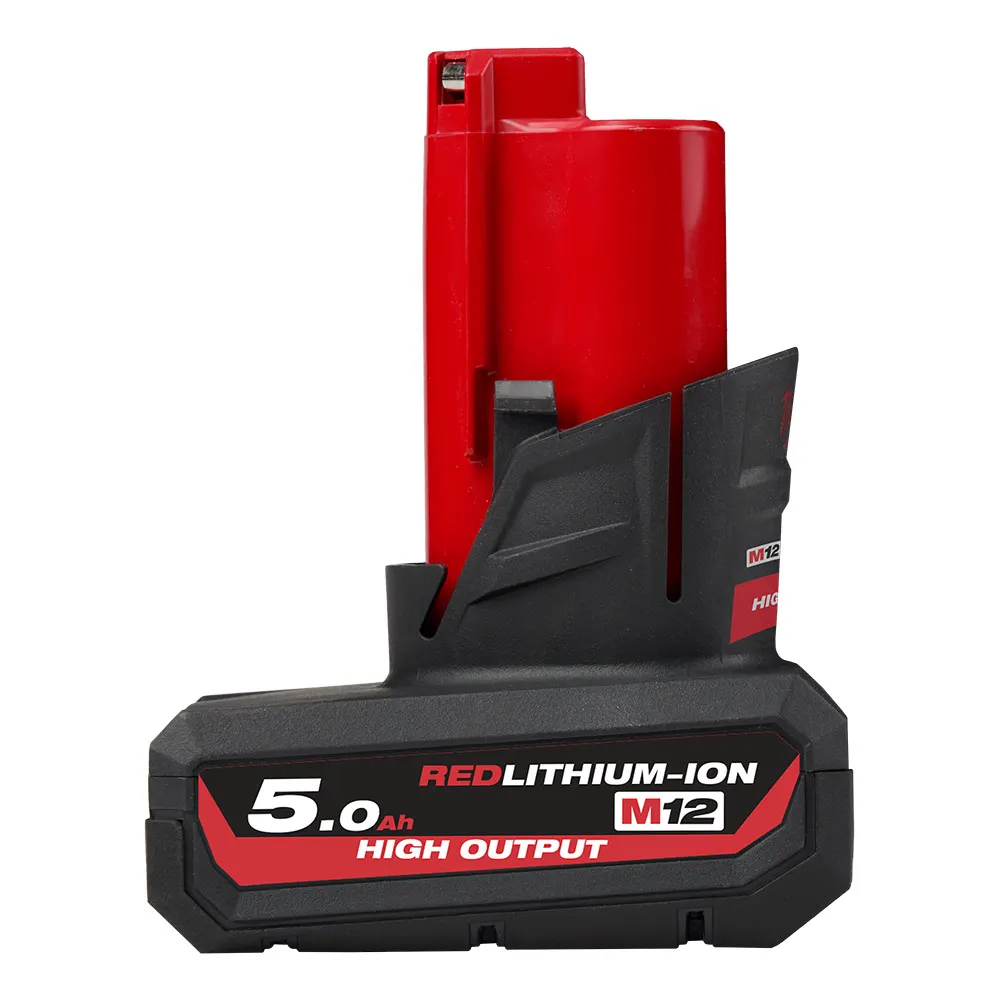 MILWAUKEE 12V RedLithium-Ion 5.0Ah High Output Battery M12HB5