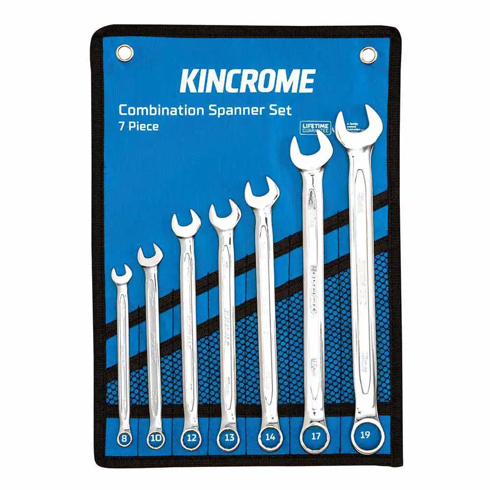KINCROME 7 Piece Combination Spanner Set - Metric K3045