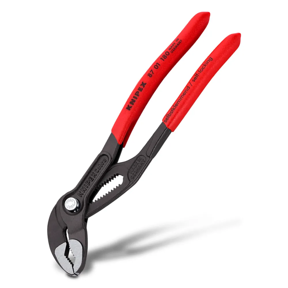 KNIPEX 180mm Cobra High-Tech Water Pump Pliers 8701180SB
