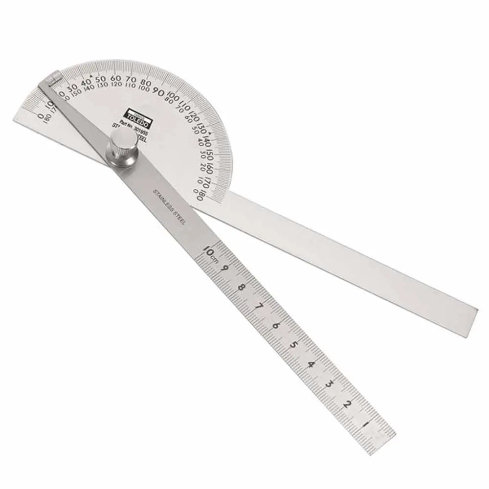 TOLEDO 100mm 180 ° Protractor 301955