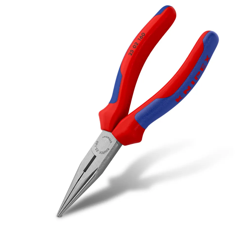 KNIPEX 160mm Long Nose Pliers 2502160SB