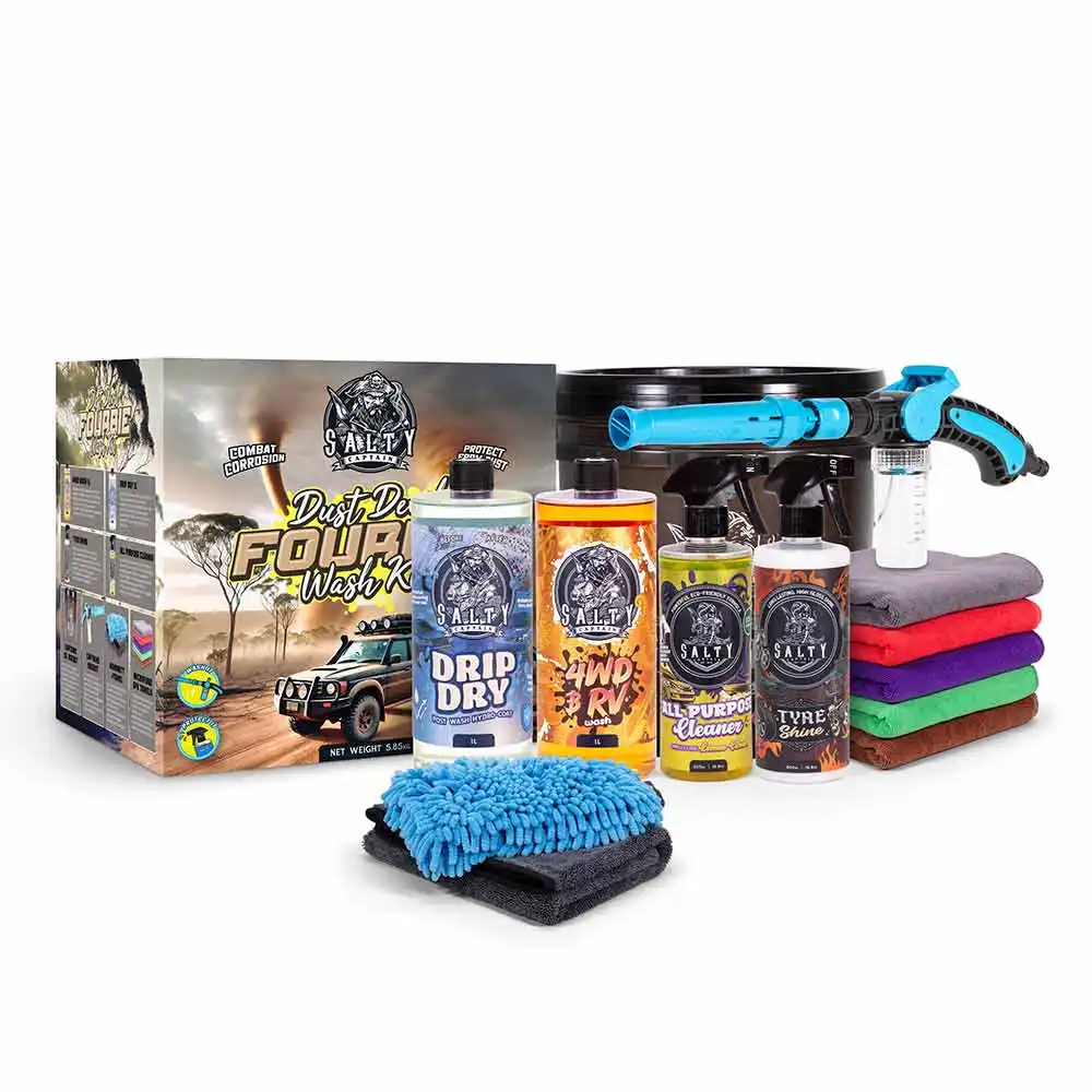 SALTY CAPTAIN Dust Devil Forbie Car Wash Kit BUNDDWKEA