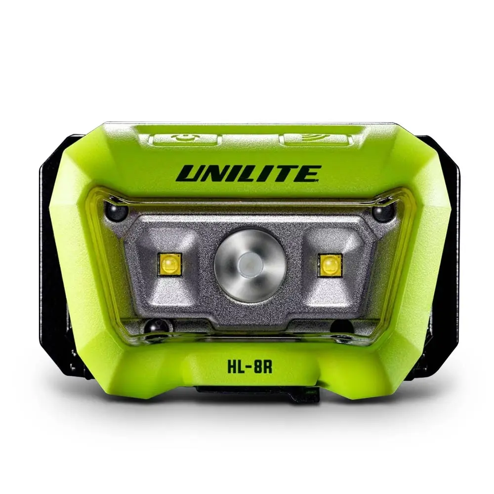 UNILITE 475 Lumens Sensor Dual Beam Headtorch HL-8R