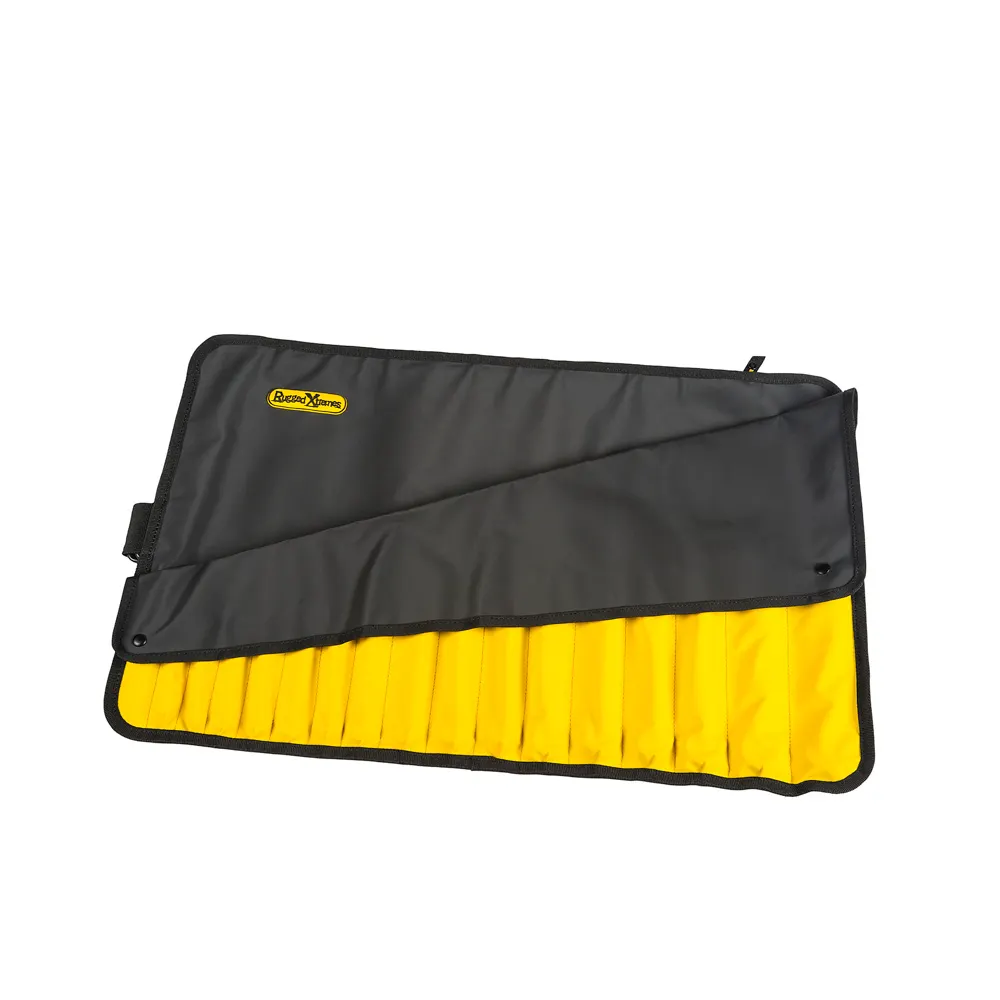 Rugged Xtremes Spanner Roll - 17 Pocket - Black RX03B612BK