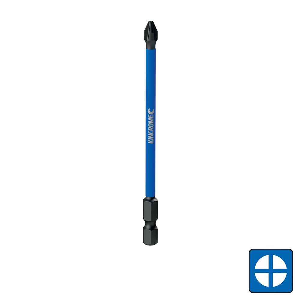KINCROME PH3 x 100mm Phillips Screwdriver Bit - 1 Piece K21259
