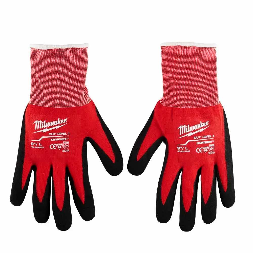 MILWAUKEE Cut Level 1 Gloves - XL 48228903