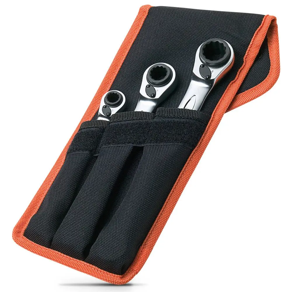 BAHCO 3 Piece Ratchet Spanner Set S4RM/3T