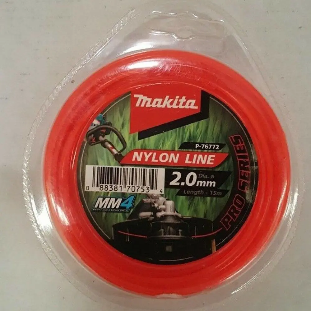 MAKITA 2mm x 15m Nylon Round Pro Line P76772