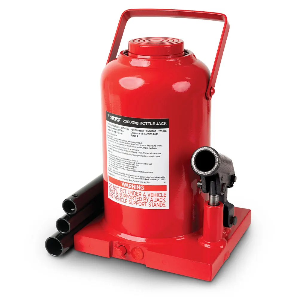 TTI 20 Tonne 260-425mm Bottle Jack TTIVBJ20T