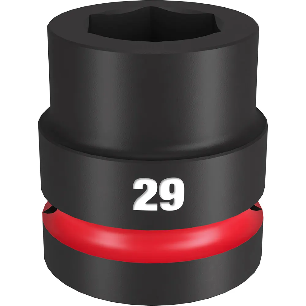 MILWAUKEE SHOCKWAVE 1inch Drive 29mm Standard 6 Point Impact Socket 49666594