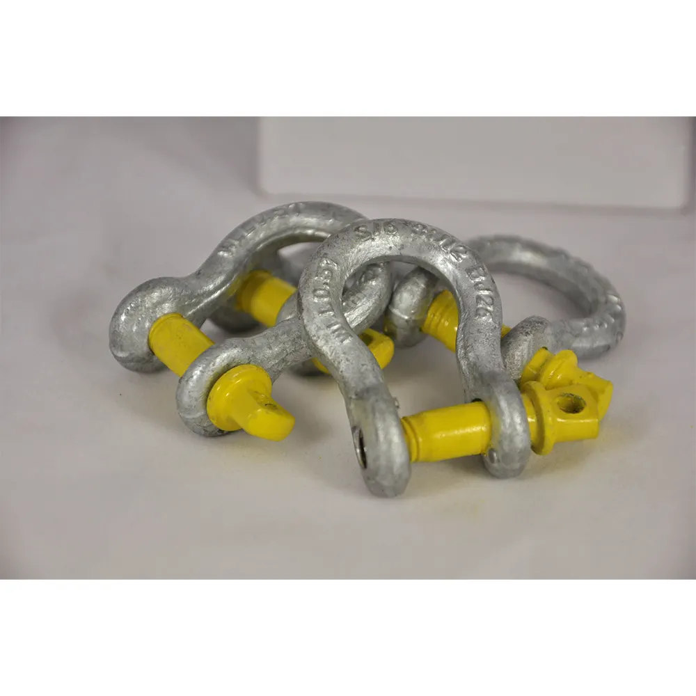 BEAVER Hot Dipped Galvanised Screw Pin Shackle 0.50T 6x8mm Grade inch Sinch