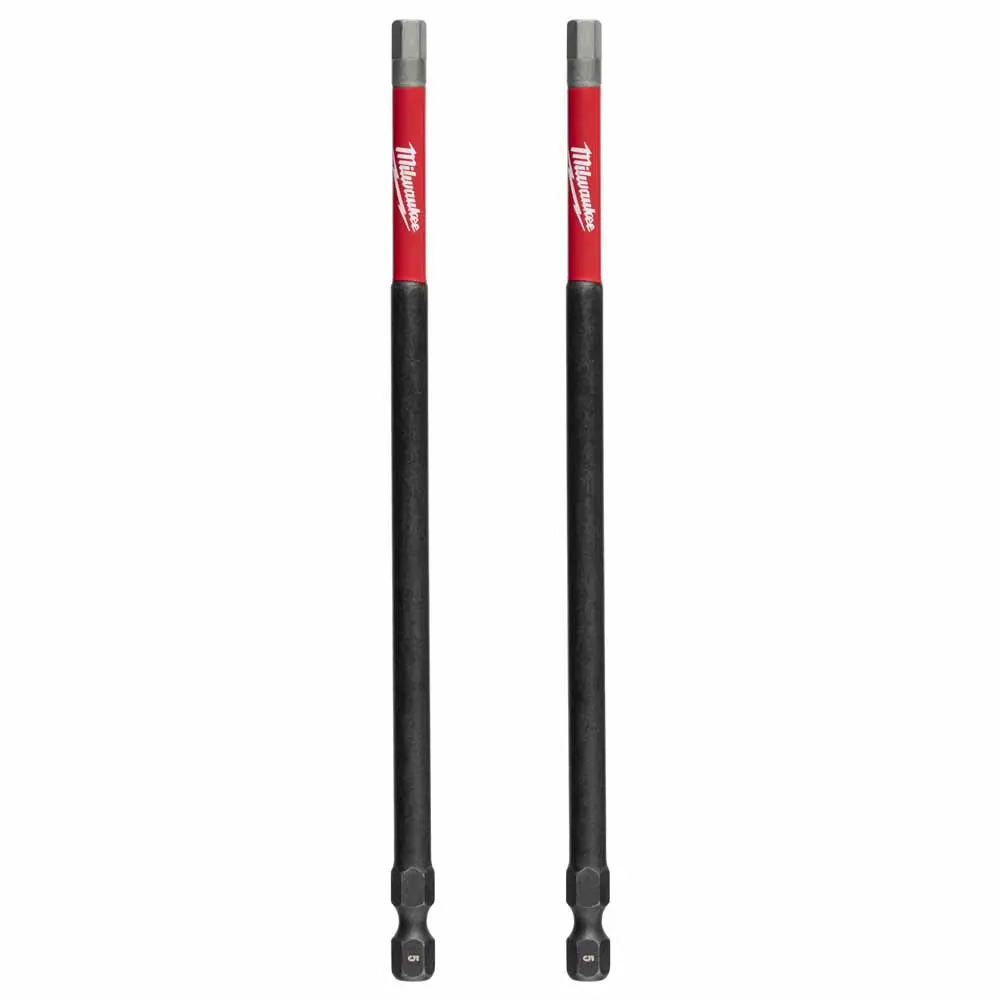 MILWAUKEE SHOCKWAVE Power 5mm x 150mm (6") Hex Screwdriver Bit - 2 Piece 48324767