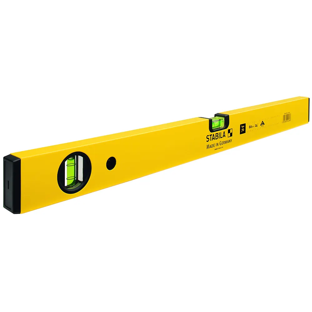 STABILA 120cm Level Spirit,2 Vial Box Frame 70/120