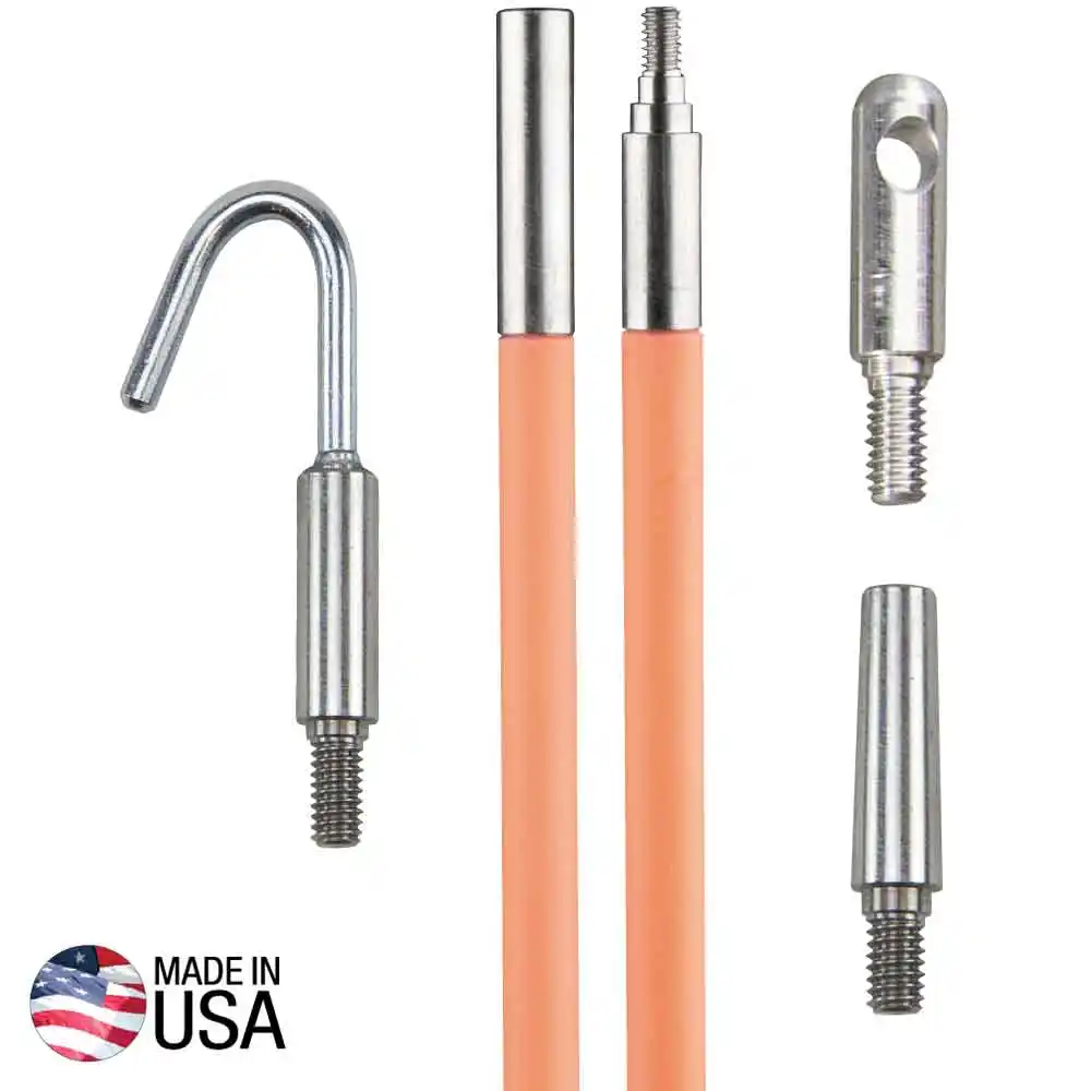 KLEIN 10ft (3M) Glow Lo Flex Fish Rod A-50103