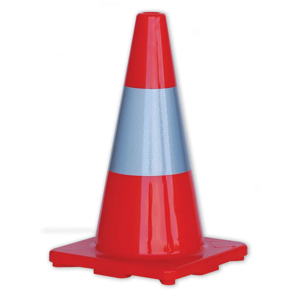 PROCHOICE Day & Night Safety Cones with Reflective Tape Assorted Sizes TC450R