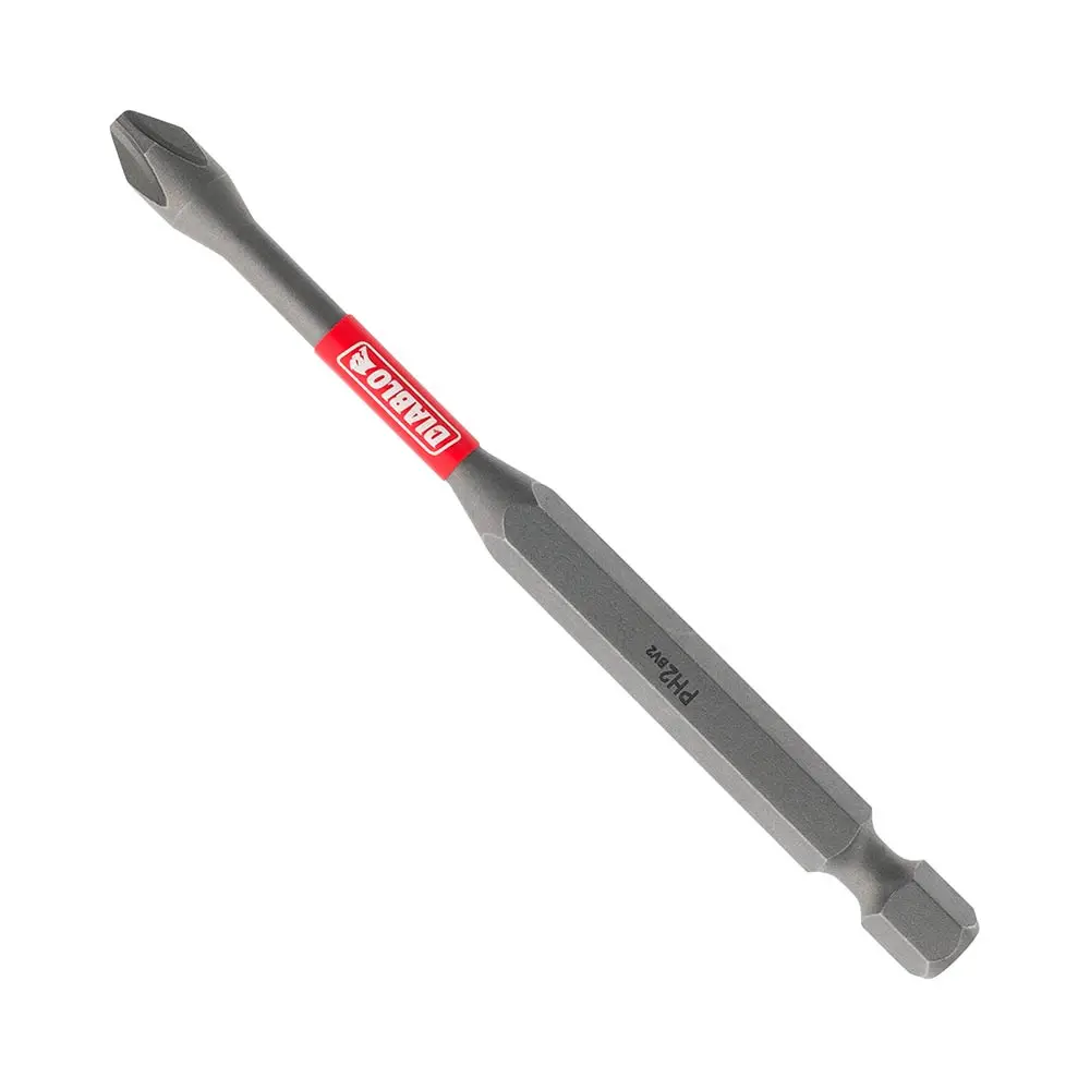 DIABLO PH2 90mm Power Screwdriver Bit -  2 Piece 2608F03287