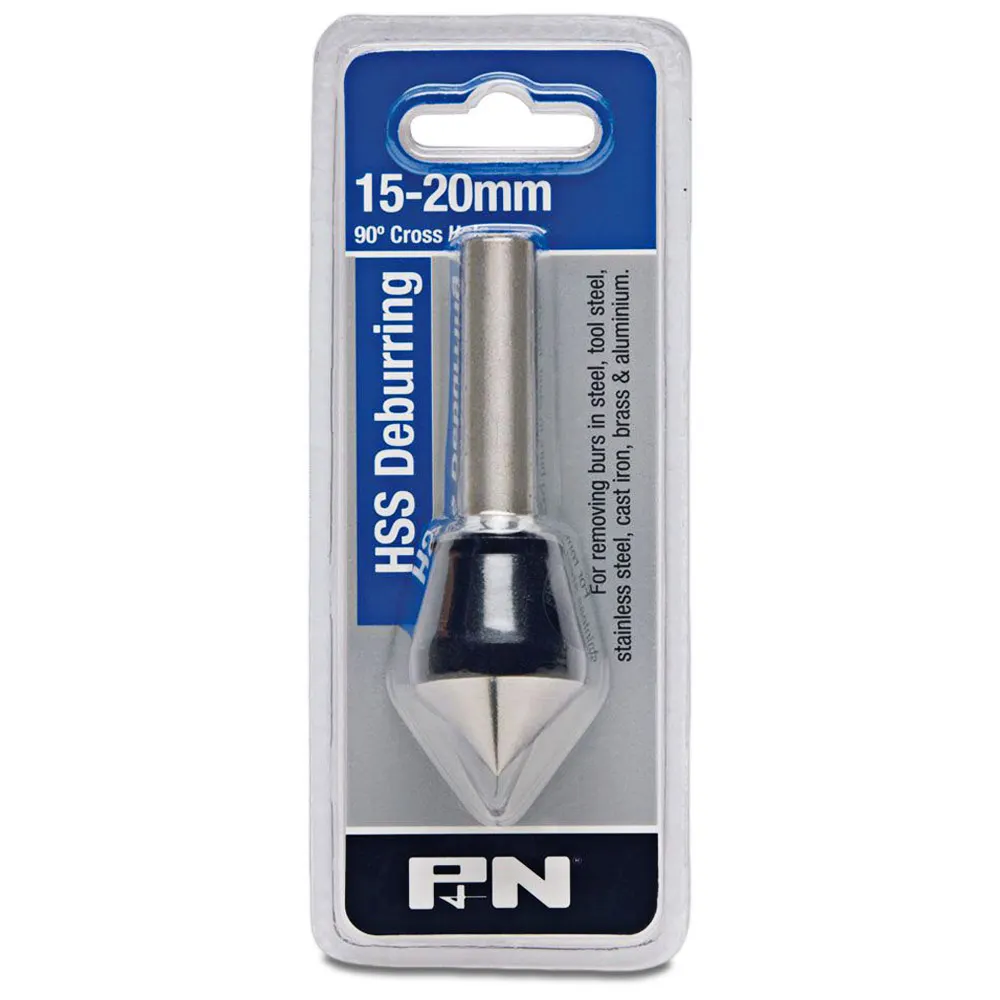 P&N 15-20mm HSS Cross Hole Deburring Countersink