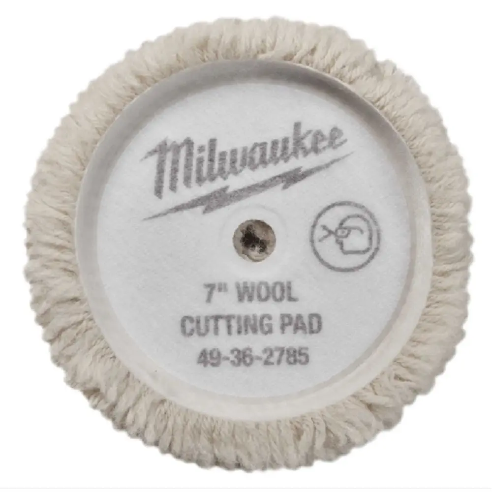 MILWAUKEE 180mm Hook & Loop Wool Cutting Pad 49362785