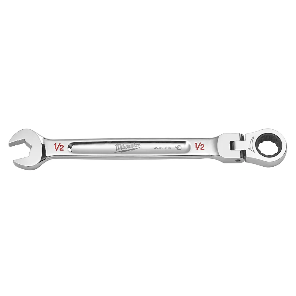 MILWAUKEE1/2" AF R/OE Flex Head Ratcheting Spanner 45969814