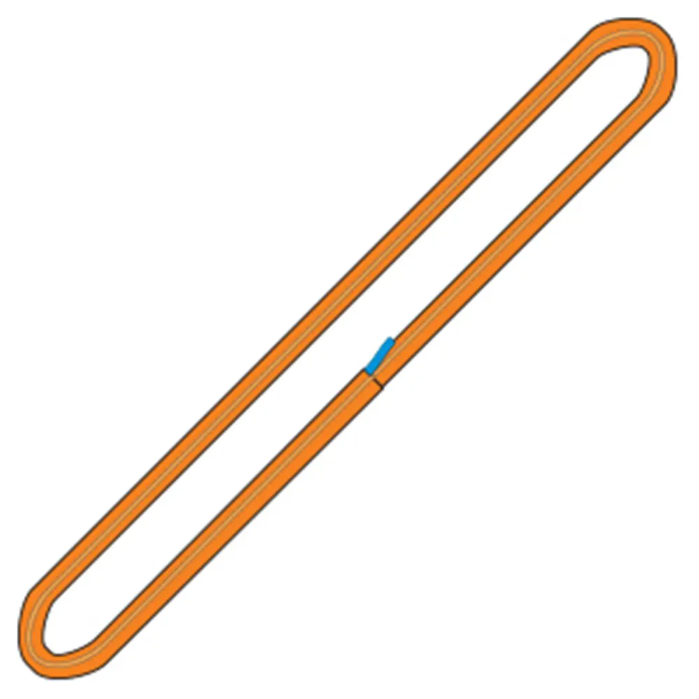 BEAVER Yellow Sling Webbed Flat 3T 3M Double Ply