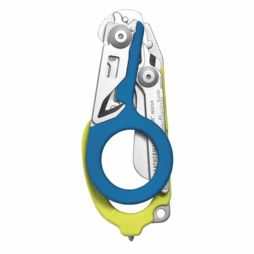 LEATHERMAN INC 6 Built-In Ems Tools Blue/Yellow Handles - Box YL833070