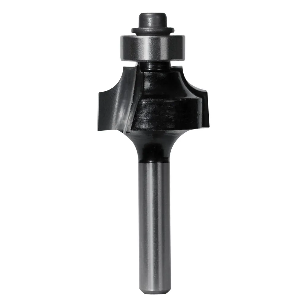 CARBITOOL Router Bit TCT Rounding Over 3/16inch -Radius 1/4inch -Shank T 506 B