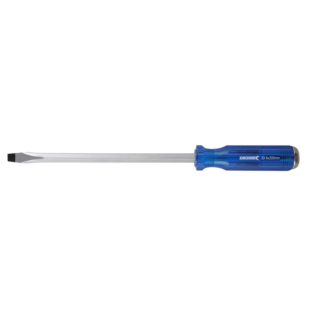 KINCROME 8 x 200mm Thru-Tang Blade Screwdriver K5175
