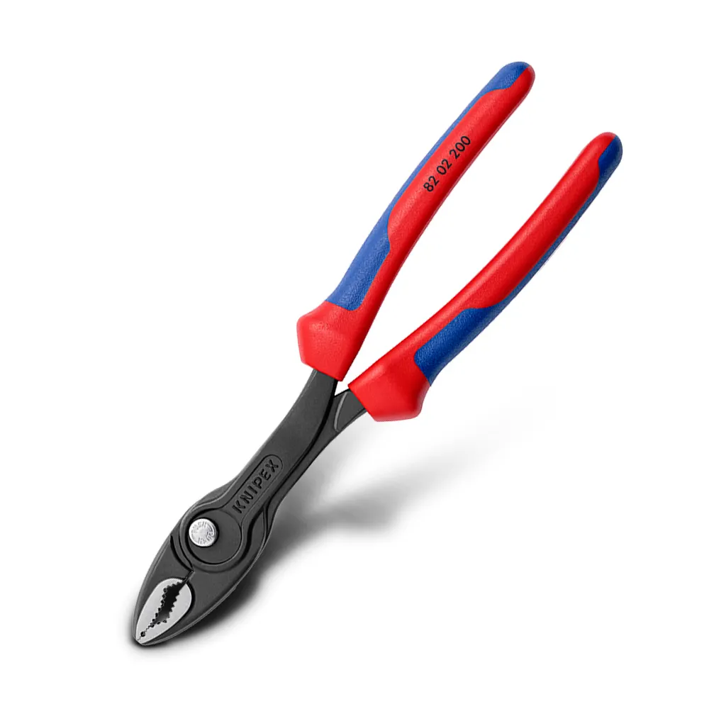 KNIPEX 200mm TwinGrip Slip Joint Plier 8202200SB