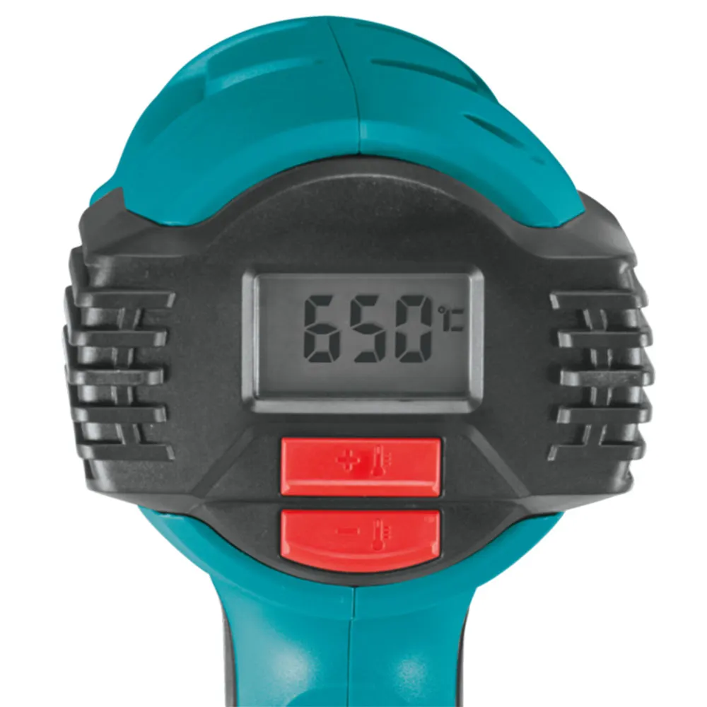 MAKITA 2000w 50 to 650-Deg C Variable Heat Gun Kit HG6530VKIT
