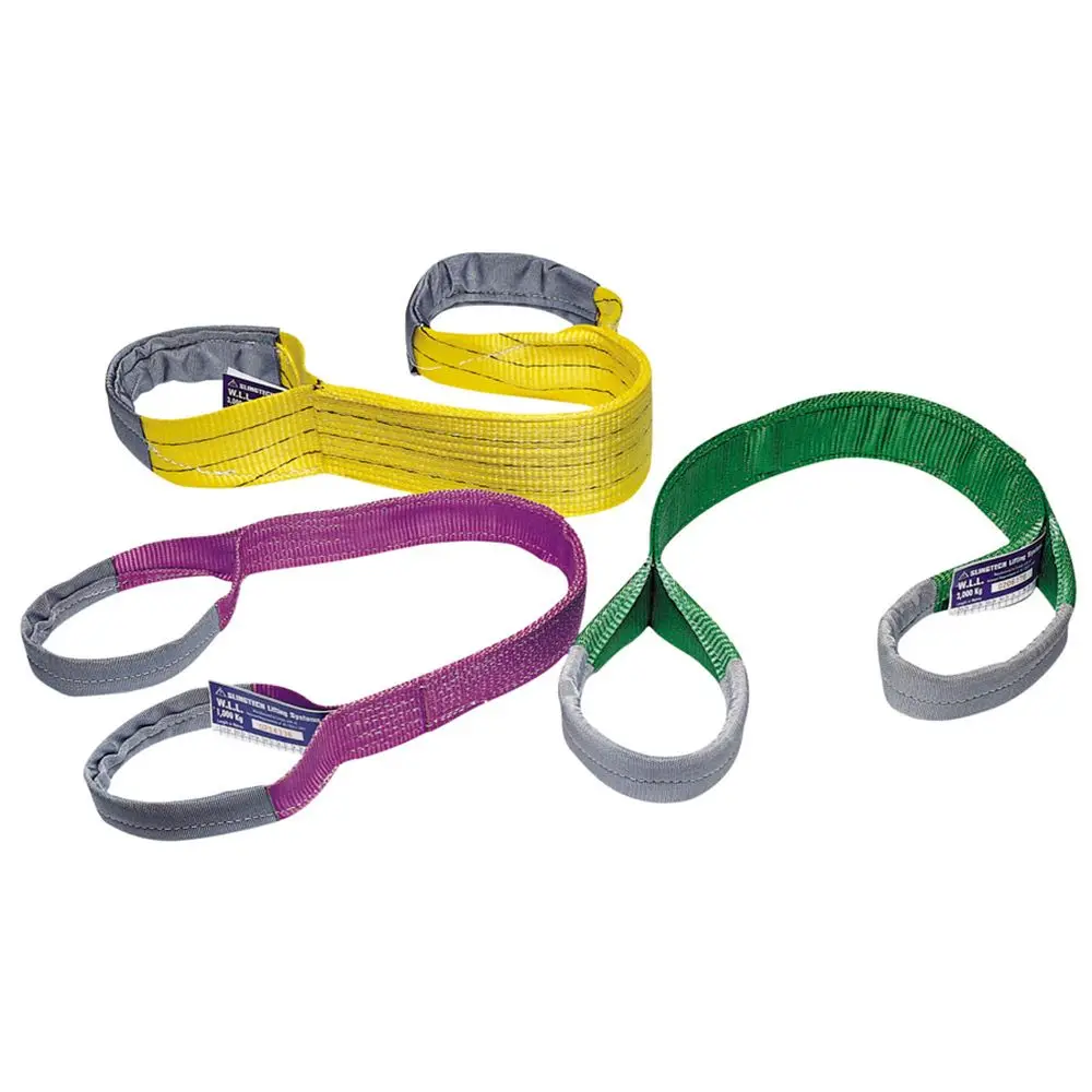 BEAVER SLING WEBBED FLAT 2T 2M DOUBLE PLY GREEN