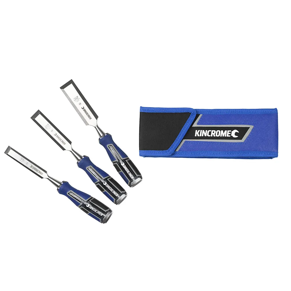 KINCROME Large Wood Chisel Set - 3 Piece K9211