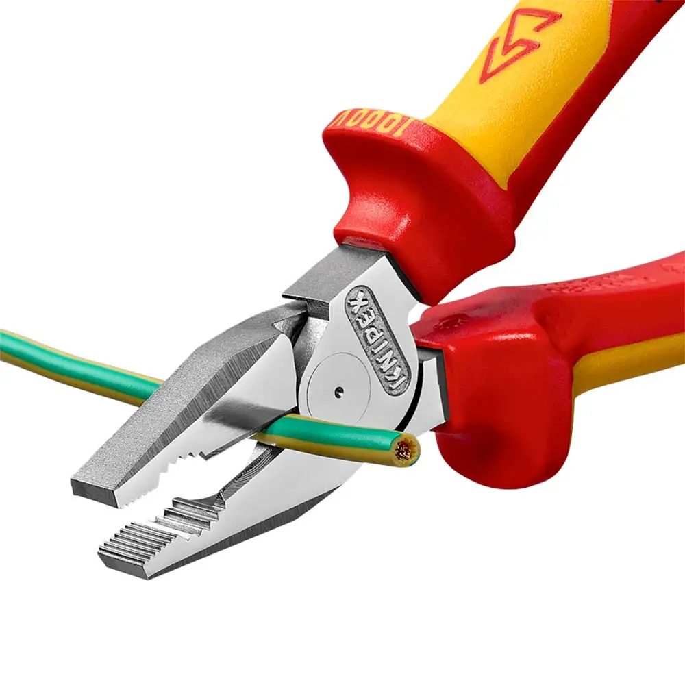 KNIPEX 200mm 1000V VDE High Leverage Combination Pliers 0206200SB