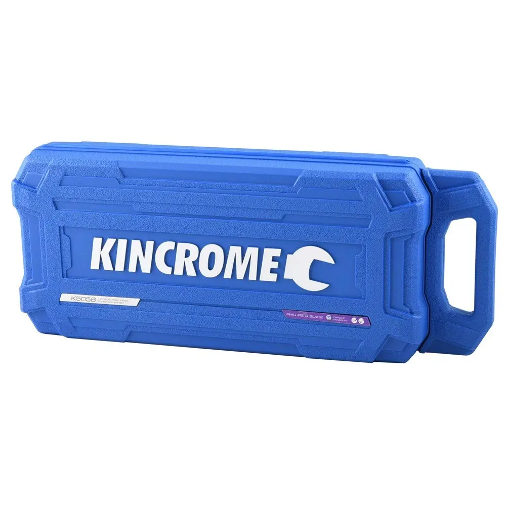 KINCROME Thru-Tang Screwdriver Set - 12 Piece K5058