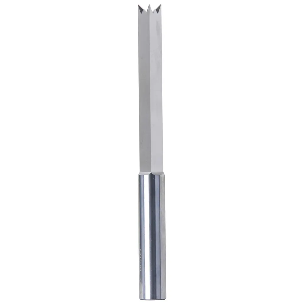 CARBITOOL 3/8inch TC Straight Router Bit for Polystyrene - 1/4inch Shank TSF 12 3/8