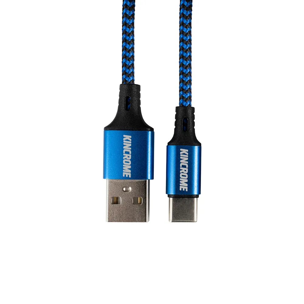 KINCROME 1m USB-A To USB-C Phone Cable KP1443