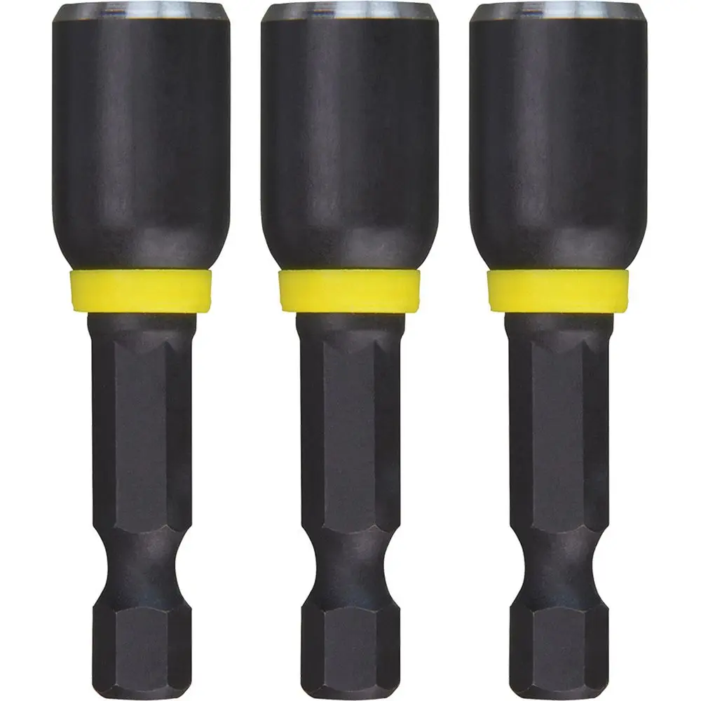 MILWAUKEE 5/16inch x 50mm Magnetic Power Nutsetter - SHOCKWAVE - 3 Piece 49664523