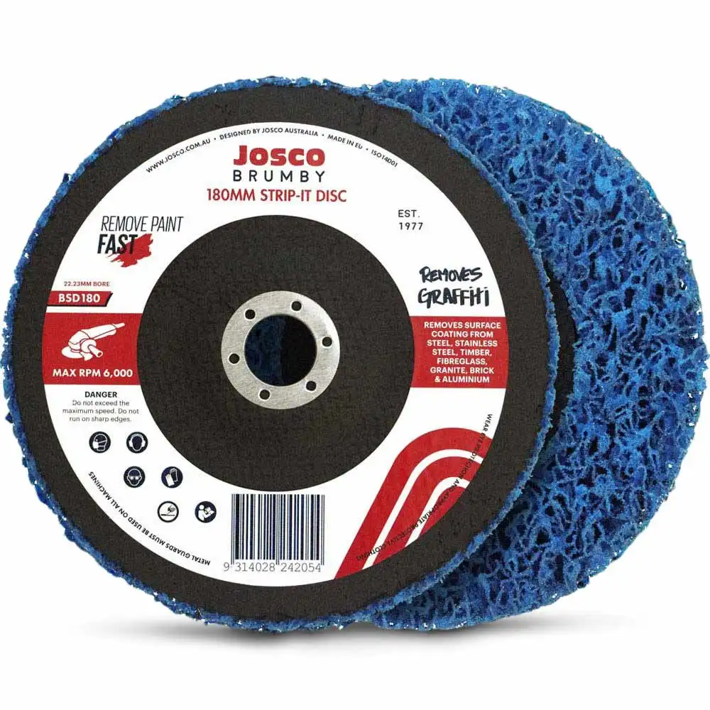 JOSCO BRUMBY 180mm Stripping Disc - STRIP-IT