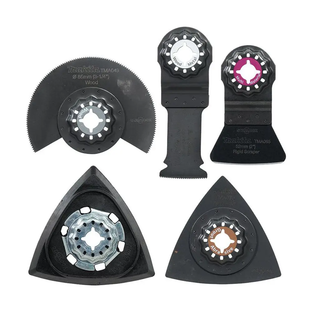 MAKITA Multitool Starlock Renovation Set - 5 Piece E-16994