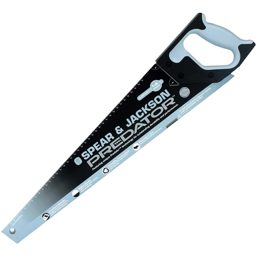 SPEAR & JACKSON 20" X 14tpi UPVC Hardpoint Saw SJB98UPVC