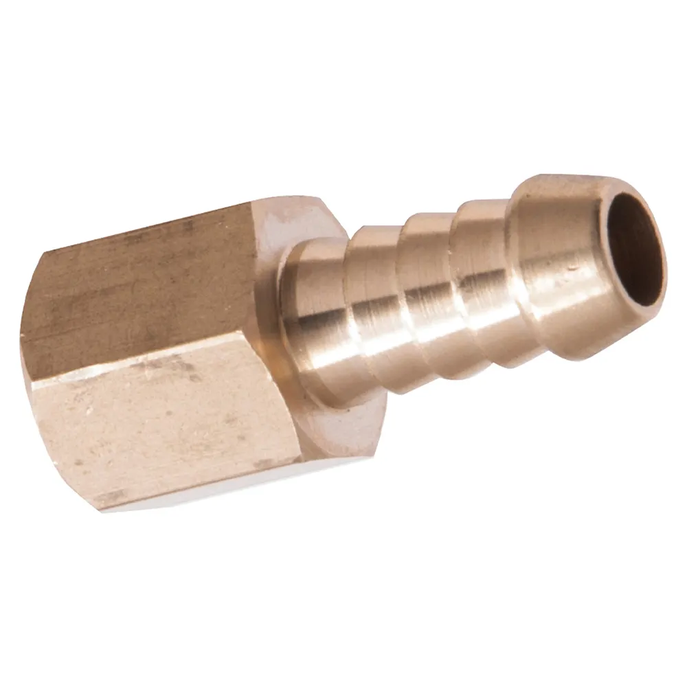 SONSBEEK TAILPIECE 3/8inch BARB 3/8inch BSP FEMALE, BRASS