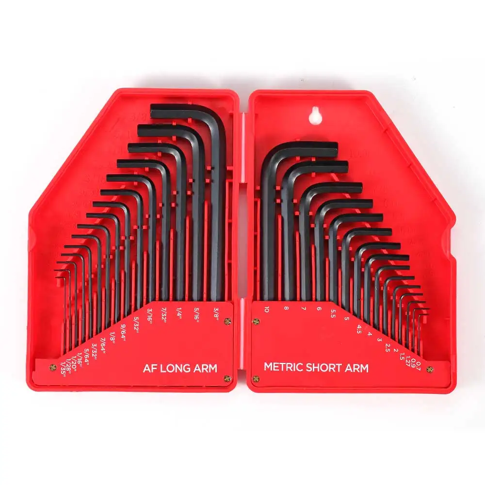 TTI 30 Piece Metric/AF Hex Key Set 30HKSLMMAF