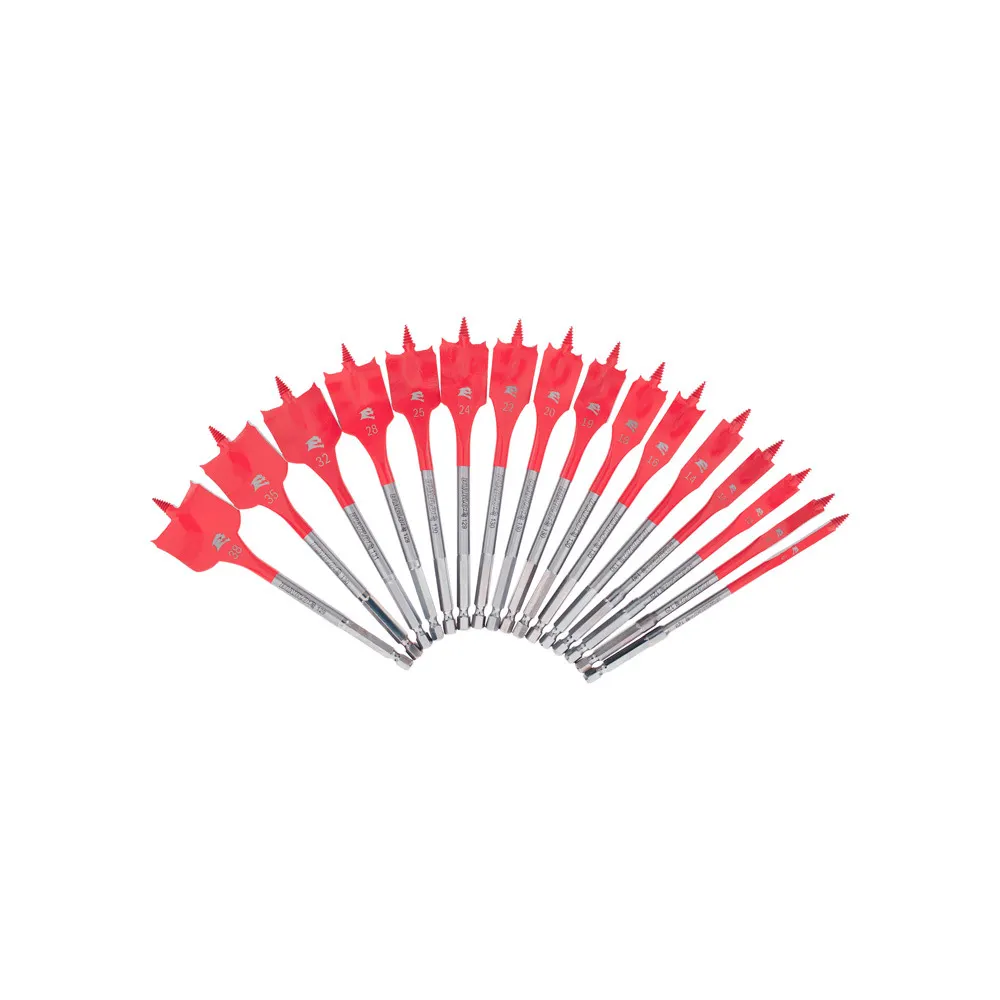 DIABLO 6-38mm 1/4-Hex SPEEDemon Spade Bit Set - 16 Piece 2608F03236