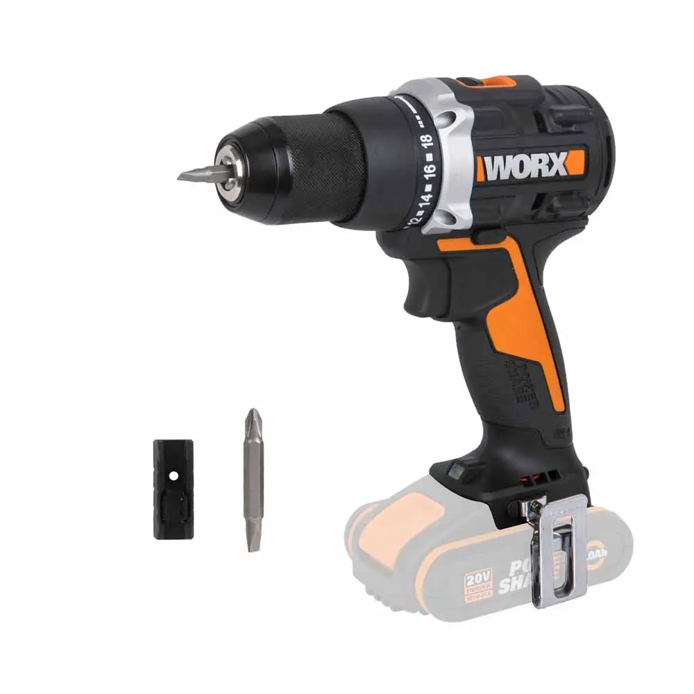 WORX 20V Brushless 13mm Driver Drill Skin WX102.9