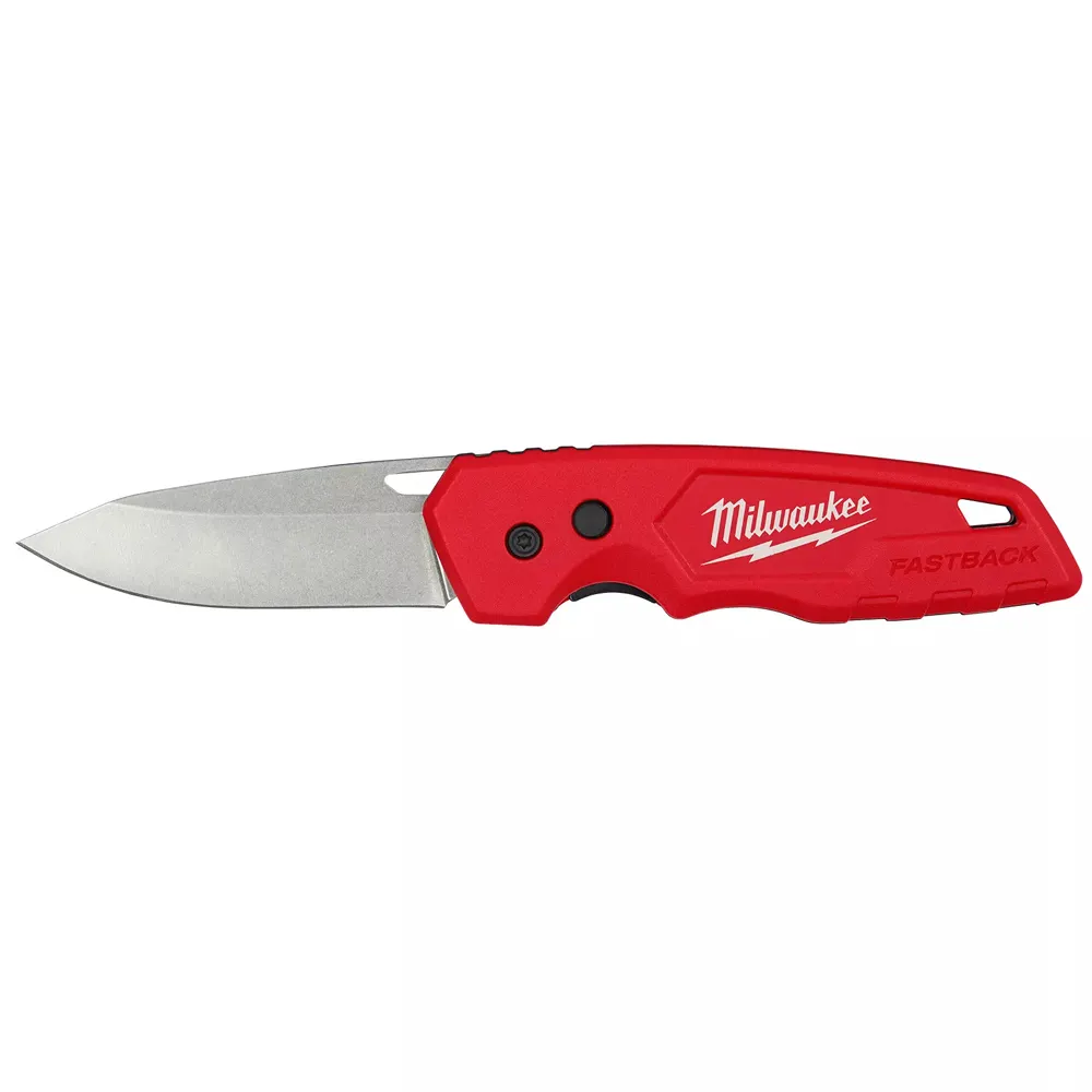 MILWAUKEE FASTBACK Smooth Blade Flip Knife 48221520