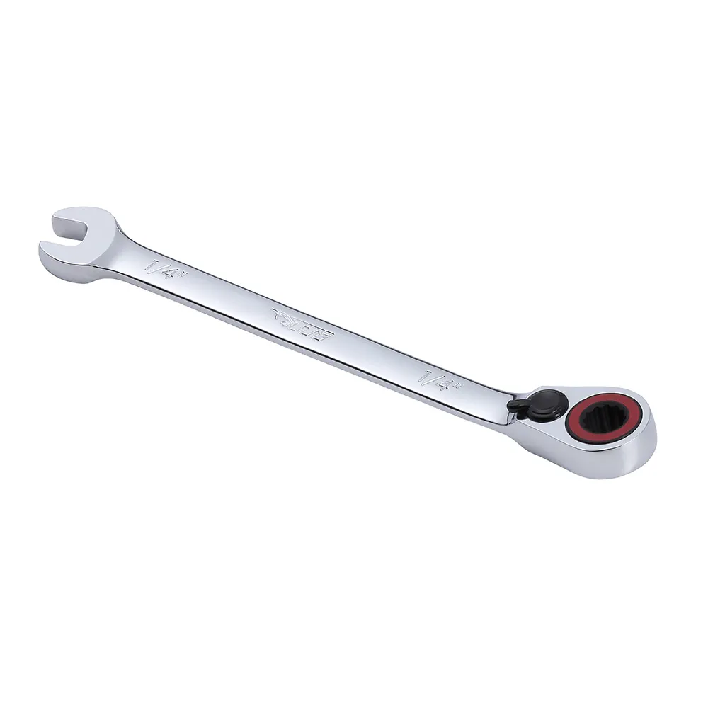 TTI 1/4inch 72T AF Reversible Ratcheting Ring/Open-End Spanner TRVA06