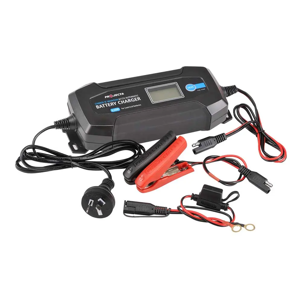 PROJECTA 4A 12V 8 Stage Battery Charger AC040