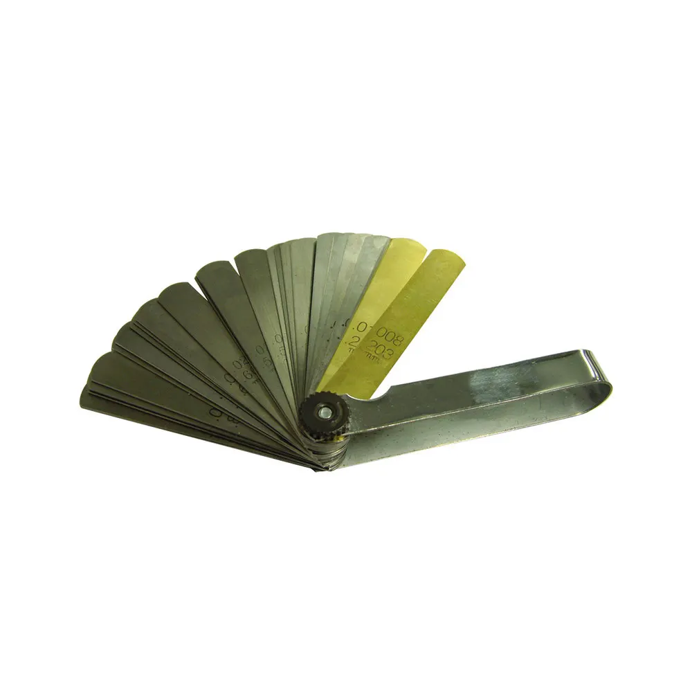 TOLEDO Feeler Gauge - Straight 38 Blade Metric/Imperial (0.038mm (0.0015) 0.889mm (0.035))
